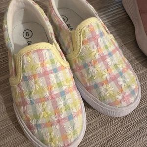 Toddler girl Slip On Hsoes Size 8
